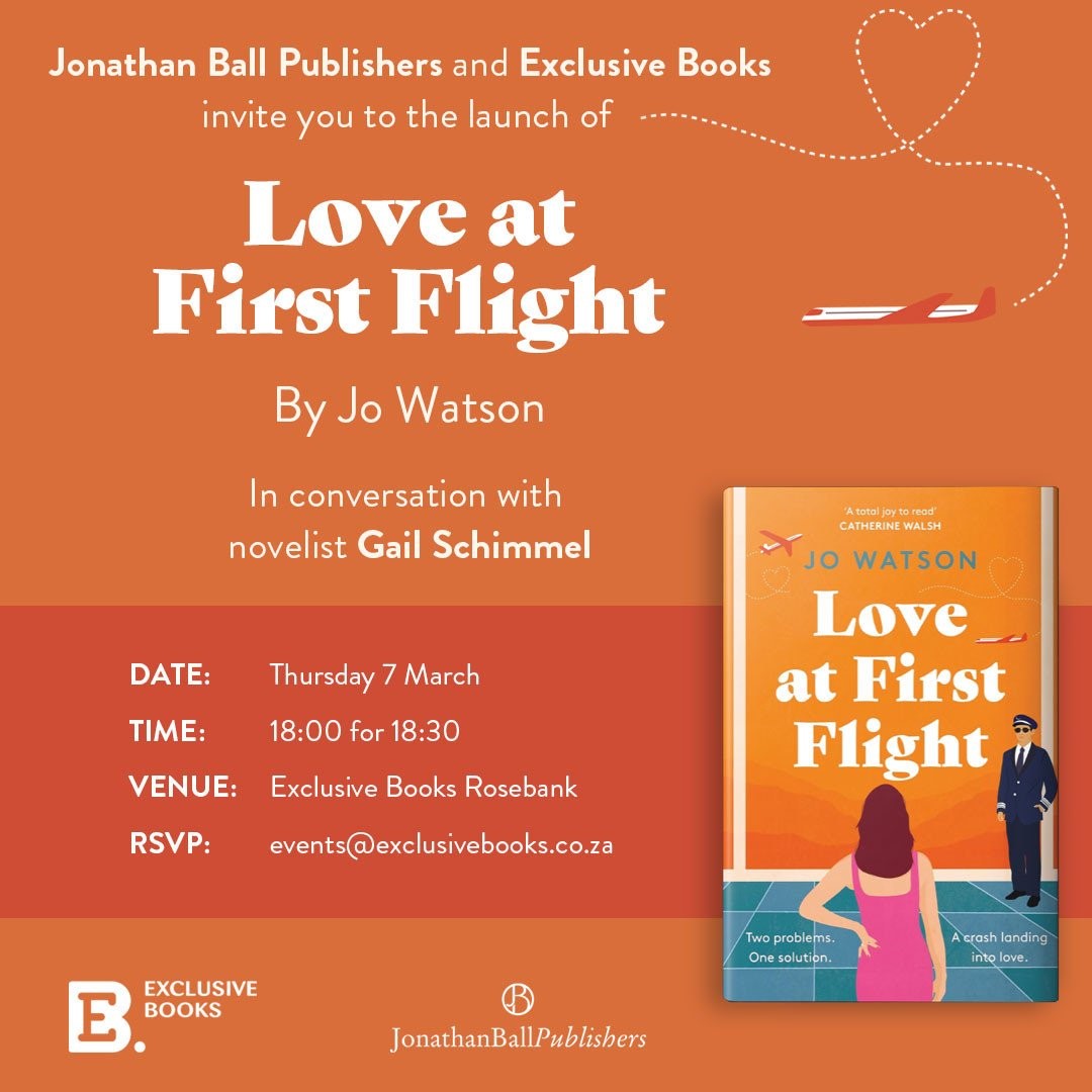  Book Launch: Love At First Flight by Jo Watson